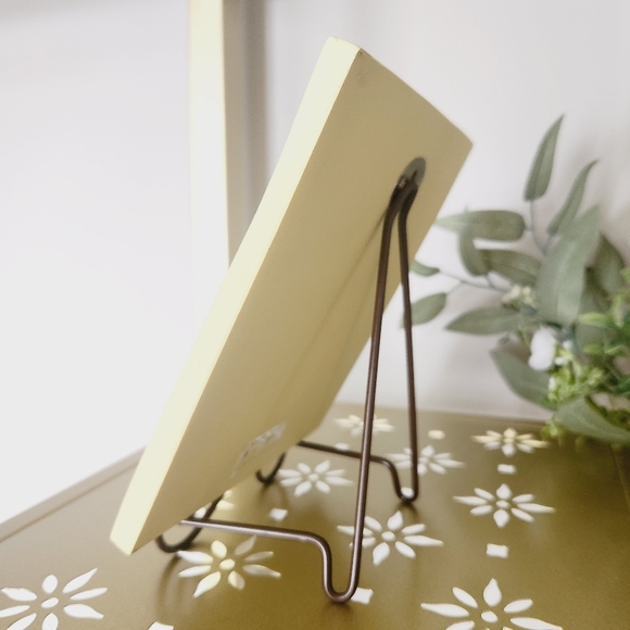 Plaque - Bible verse art Isaiah 40:31 textured sign with metal stand home decor - Picture 5 of 9